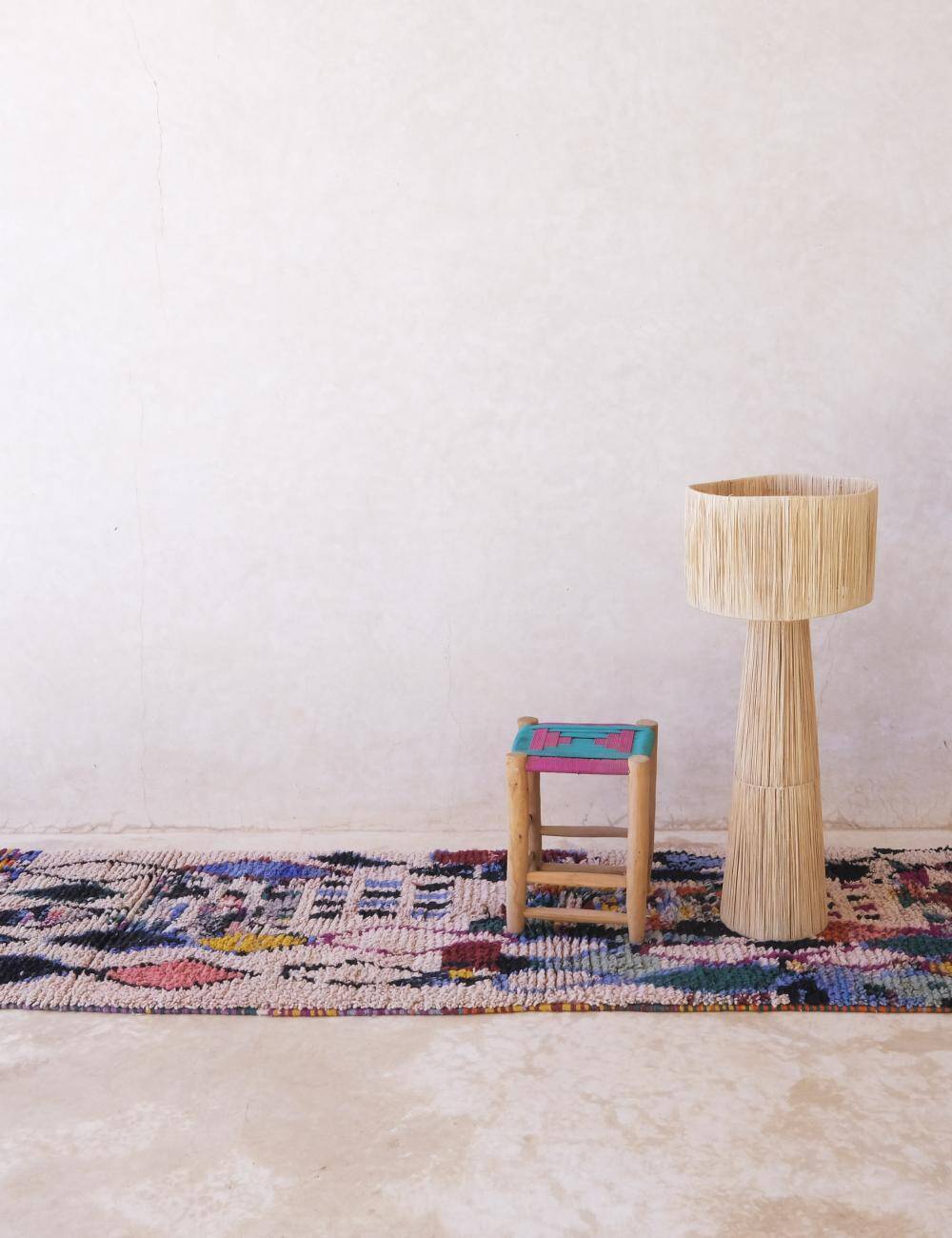 Abstract Runner Rug - 410 x 84 cm