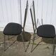 Lot de 2 chaises vintage 70's