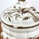 Soup tureen / Vegetable dish in earthenware - Sarreguemines - 1940s/50s