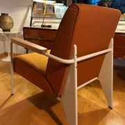 Armchair designed by Jean Prouvé in 1939, by Vitra, Switzerland.