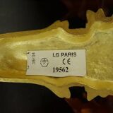 Pair of Louis XVI style wall lights from Lucien GAU, Paris - gilt bronze