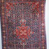 Tapis persan noué main des années 50
