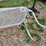 Banc de jardin ancien en fer