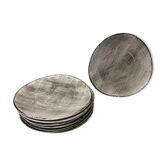 Ensemble de 8 assiettes faïence Niderviller Crépuscule