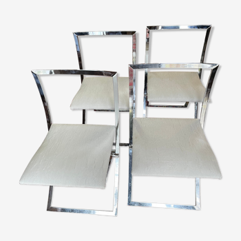Série de 4 chaises design