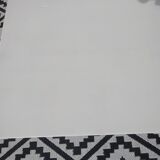 Pine table, white top