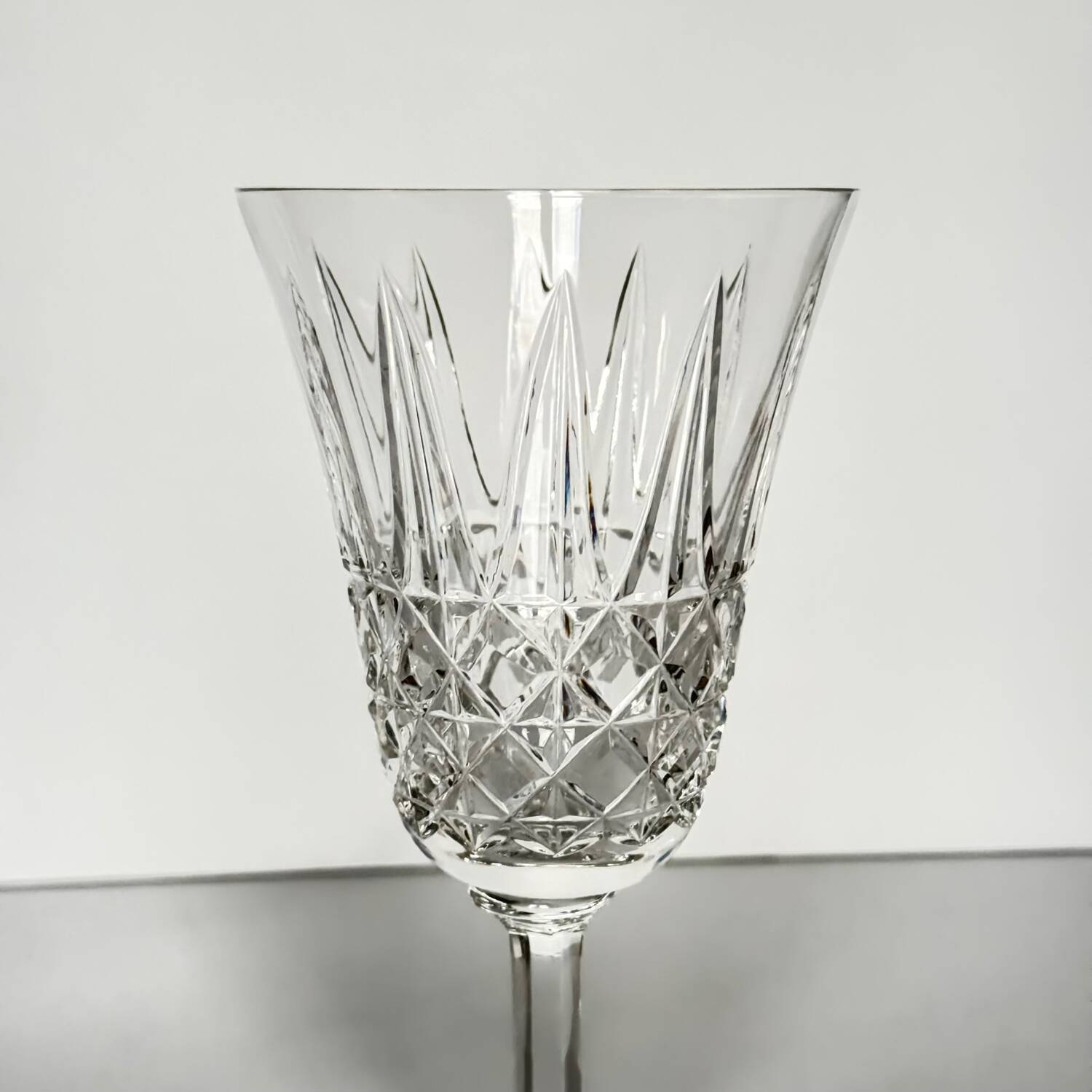 6 Saint-Louis crystal water glasses | Tarn model | 1960s