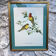 Zoological engraving of birds Euspiza luteola