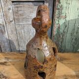 Sandstone lantern candle holder