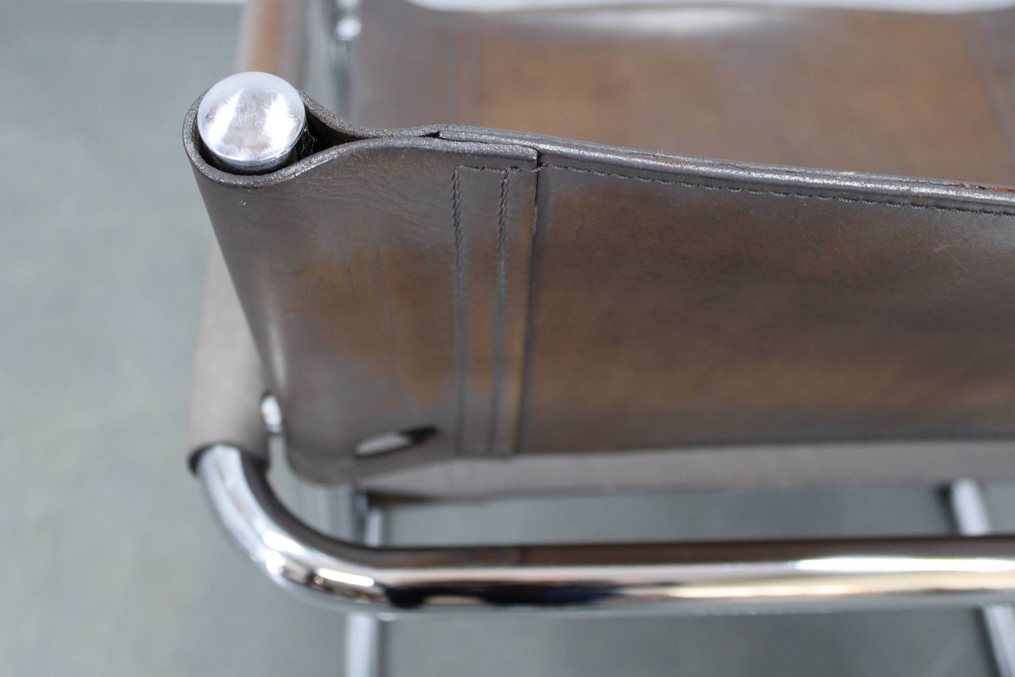 Set of four Bauhaus cantilever armchairs by Mart Stam, Italy