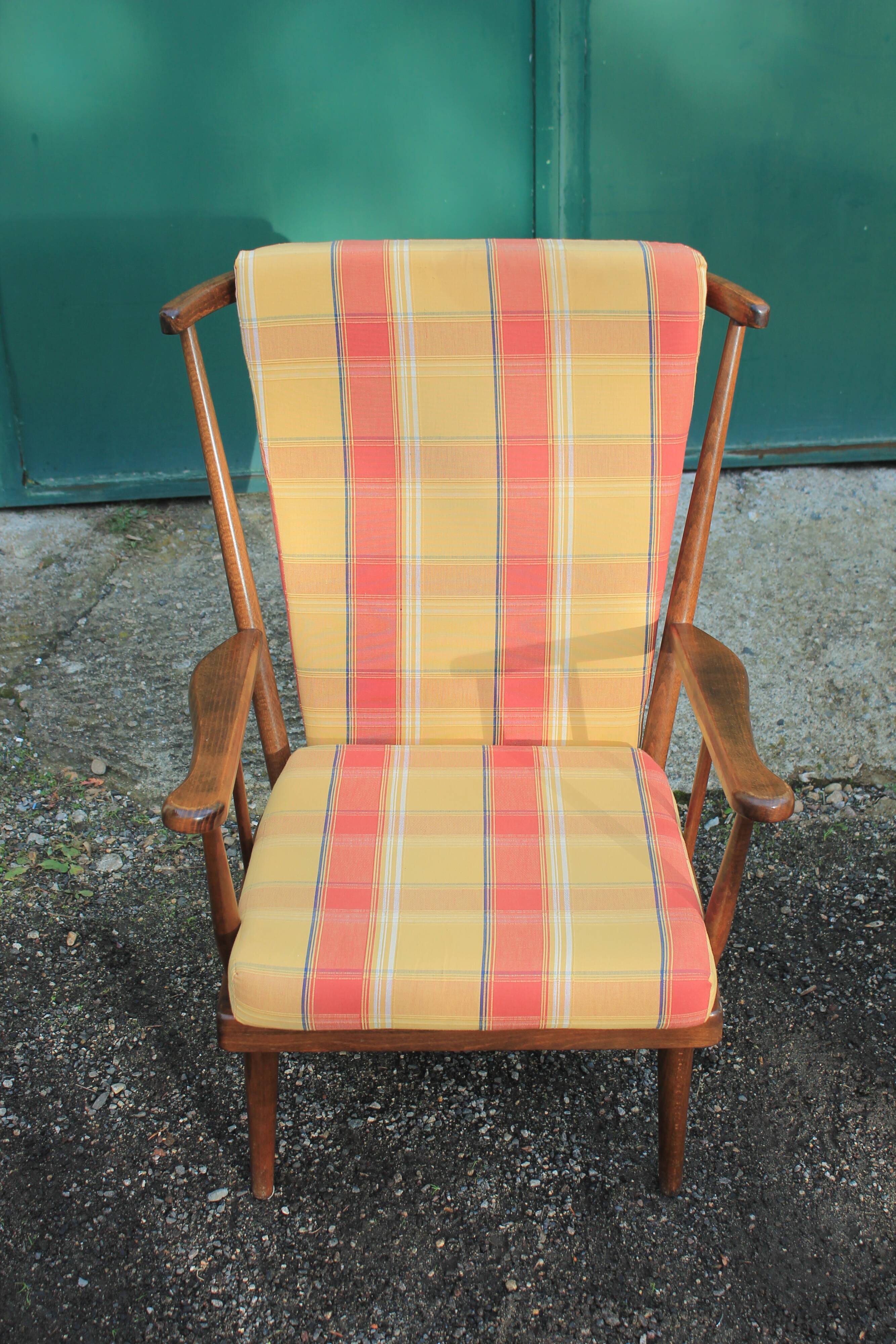 Pair of Baumann armchairs