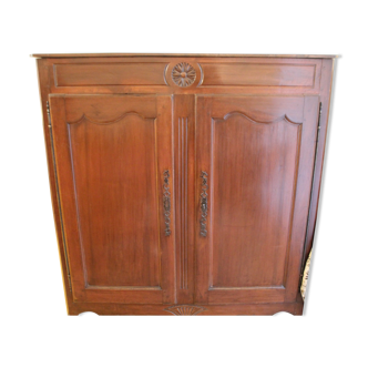 Rustic wood buffet country house old vintage