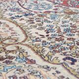 Hand-knotted rug with patterns – 232x139cm