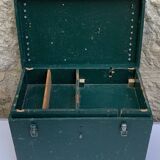 Caisse a outils vert sapin en bois