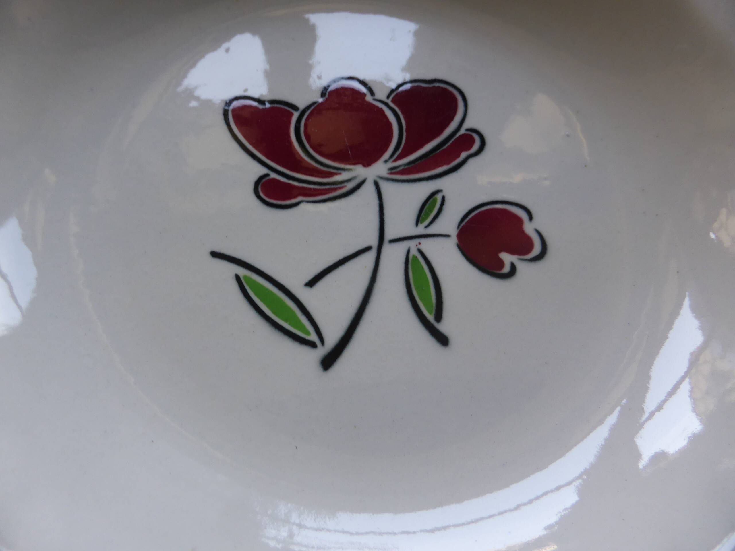 6 deep plates Badonviller 200851