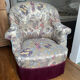 Fauteuil crapaud restauré Nobilis