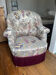 Restored Nobilis toad armchair