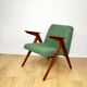 Bunny armchair, 1970s green boucle by J. Chierowski - 2 pieces available
