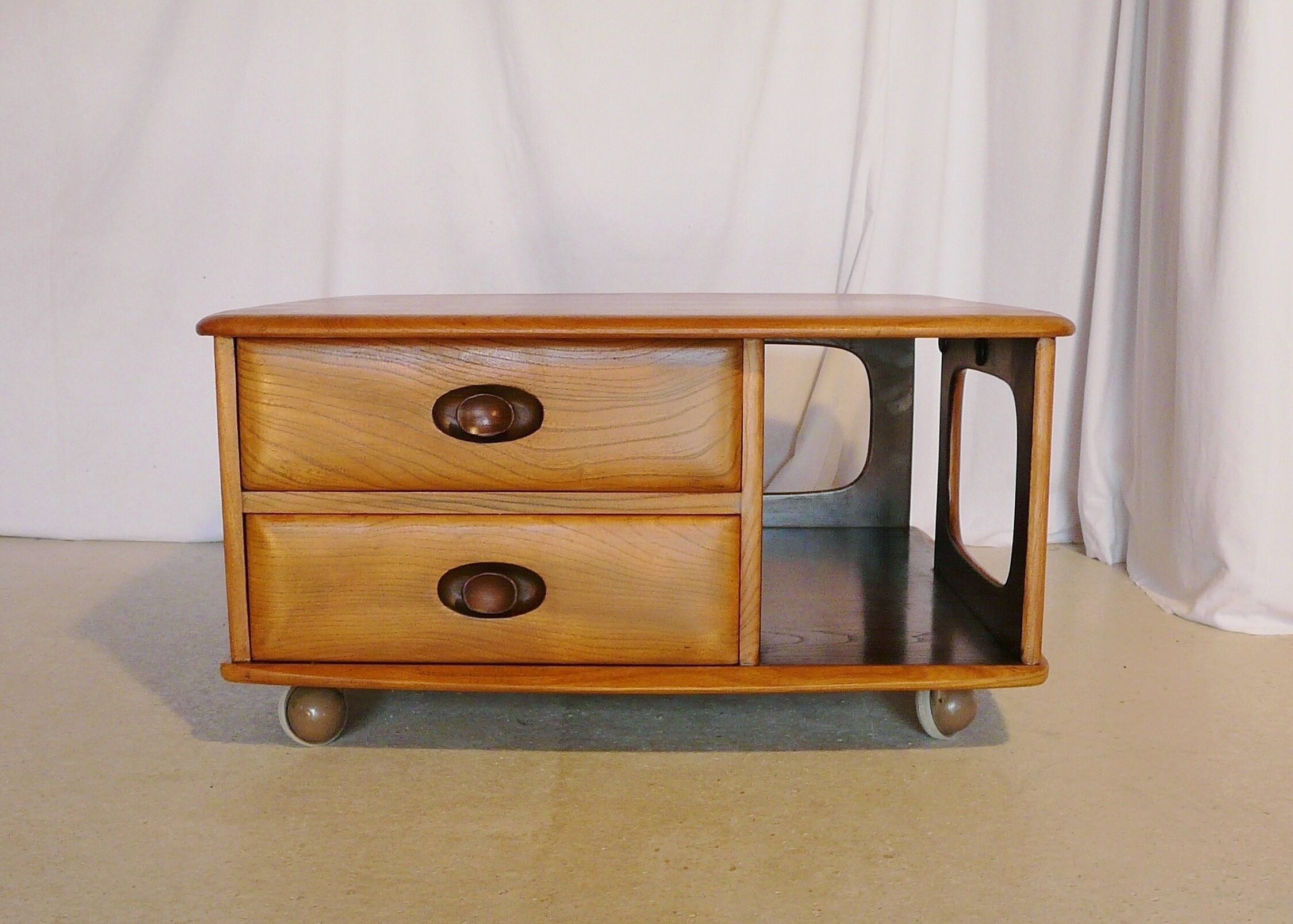 Ercol Scandinavian square coffee table