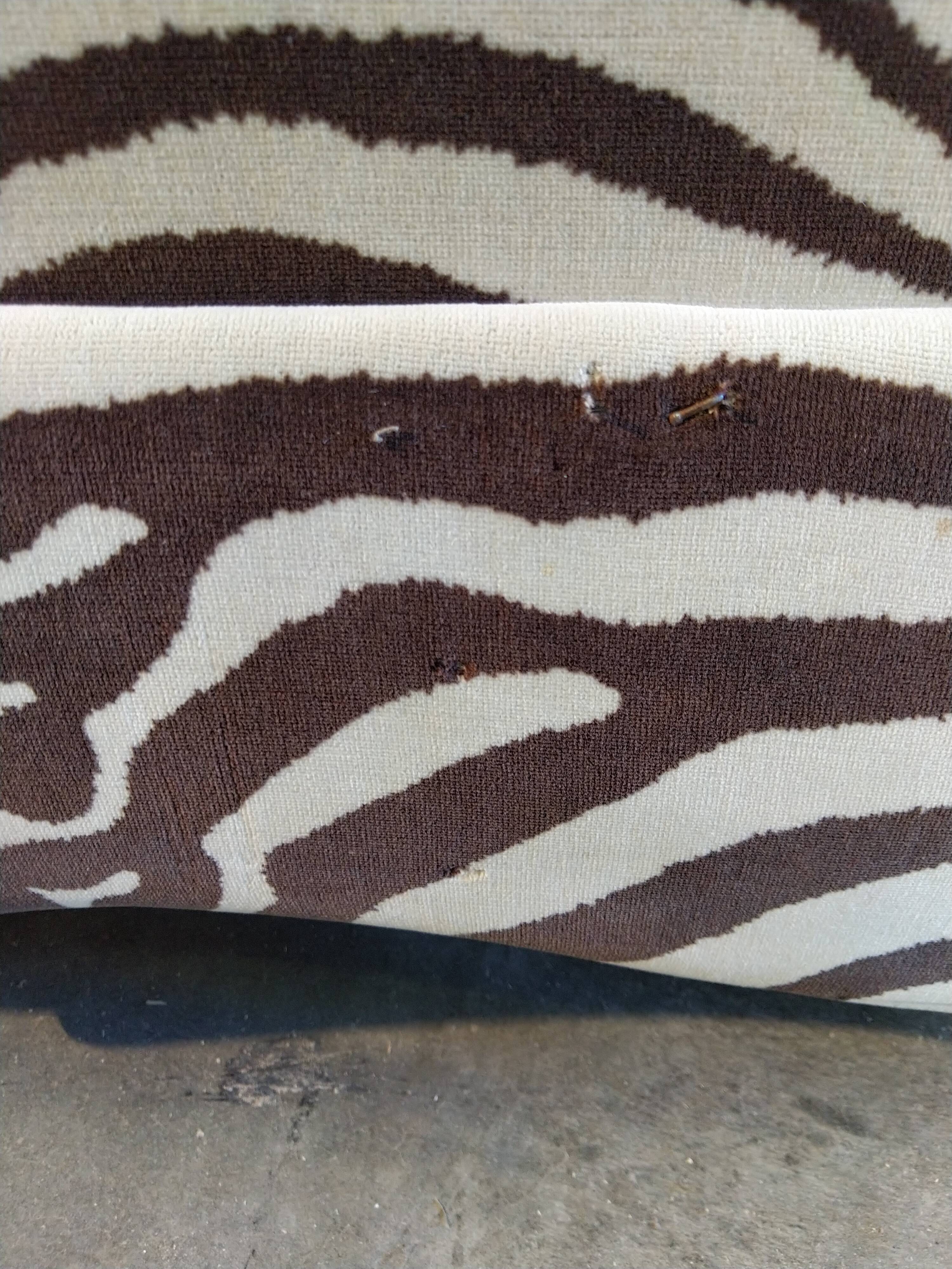 Zebra sofa