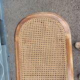 Banquette de piano 6 pieds cannee ancienne style louis xvi vintage