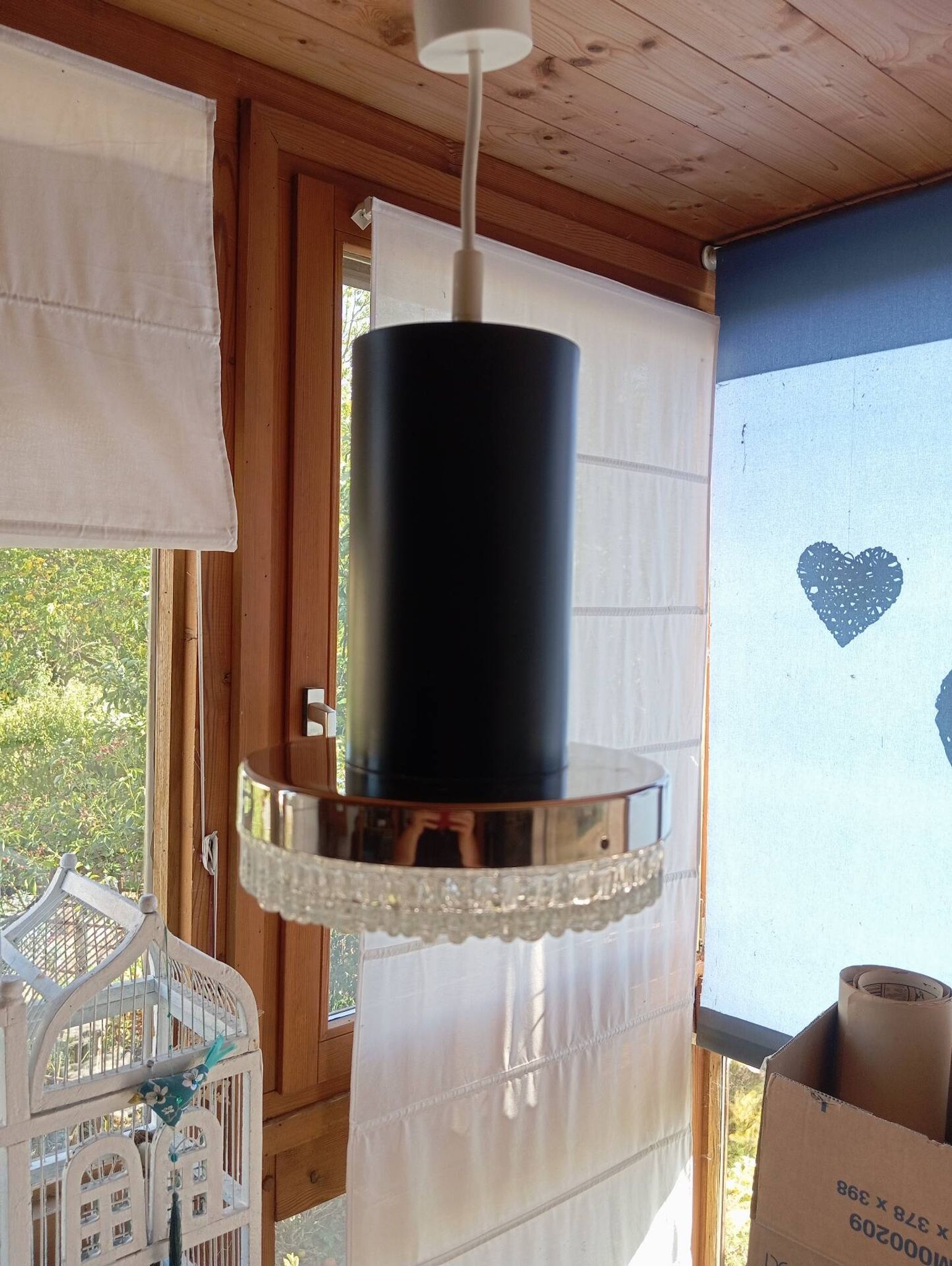 Space Age / Mid-Century Modern lamp (years 1960–1970).