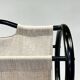 Vintage Round Magazine Rack / Reading Basket, Black Rattan, 1970's