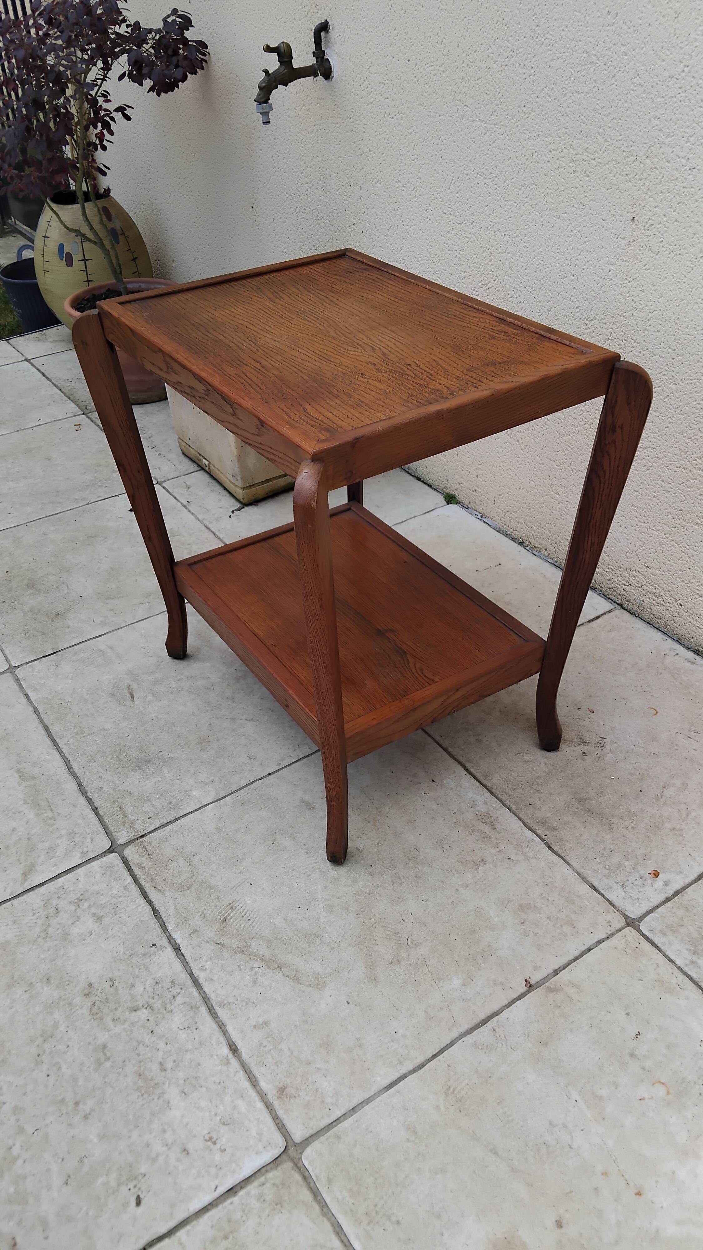 Vintage art deco side table
