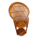 Emmanuel rattan armchair for children