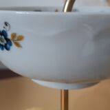 Display aperitif blue flowers