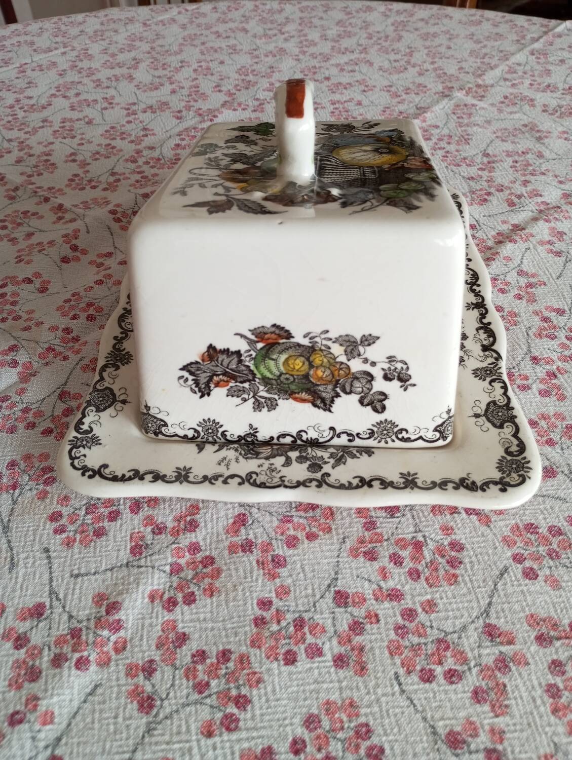 Beurrier vaisselle anglaise Mason's