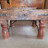 Table basse en bois dindes