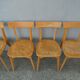 6 chaises de bistrot luterma vintage