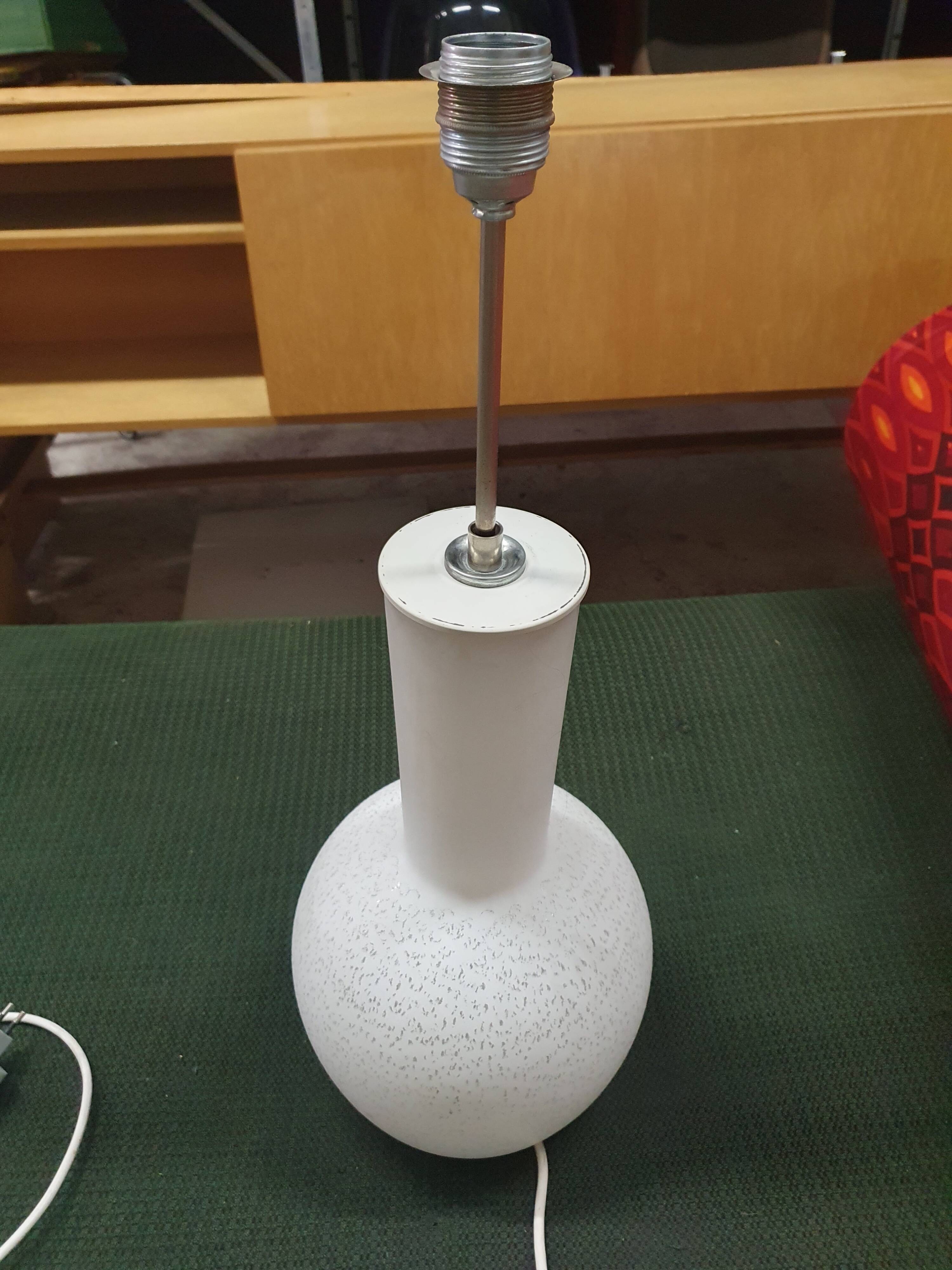 Doria Leuchten 2-light opaline floor lamp