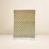 Tapis berbère Beni Ouarain • Motif damier vert citron et jaune
