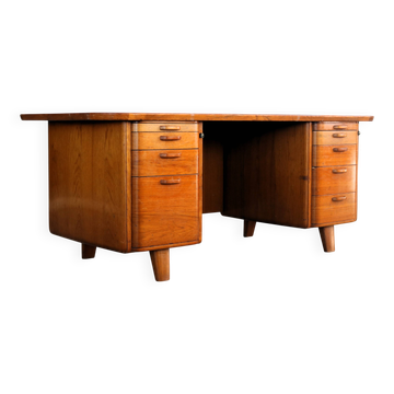 vintage XL desk | teak | 1960s | Swedish