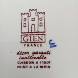 Assiette gien