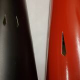 Vintage perforated metal suspensions