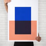 2 geometric art prints. (50x70cm)