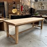 Solid oak farmhouse table
