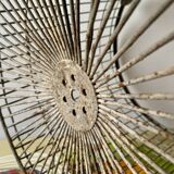 Old large zinc basket