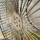 Old large zinc basket