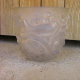 Vase with sparrows by Lalique France