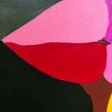 Acrylic painting canvas