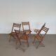 5 x folding chair 60s