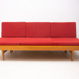 Canapé pliant du milieu du siècle, années 1960, Tchécoslovaquie