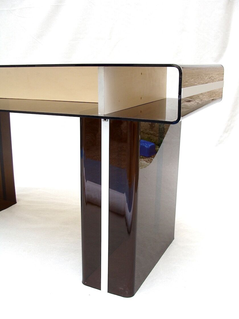 Plexiglas desk 1970
