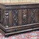 Late 17th century Renaissance oak chest transformed into a sideboard