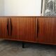 Seventies vintage bass row