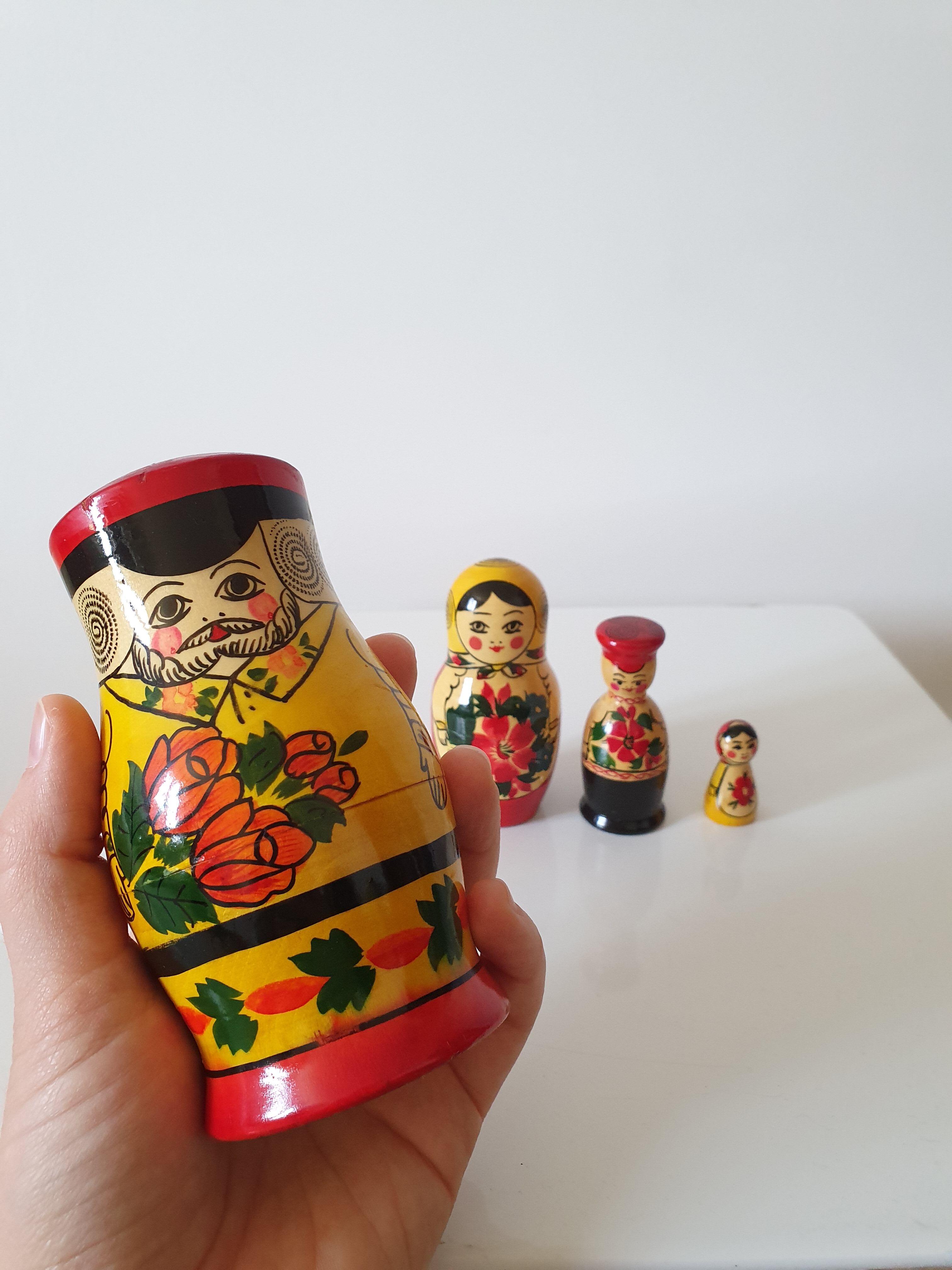 Russian dolls matriochka family